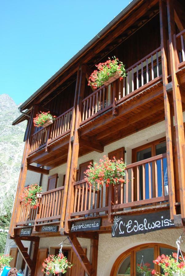 L'Edelweiss Apartment La Chapelle-en-Valgaudemar Bagian luar foto